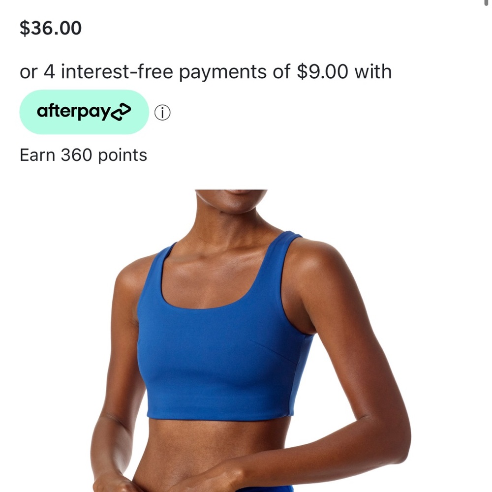 Hue crop tank top